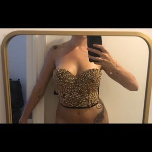 Jeweled body corset Rave Burningman or dress up